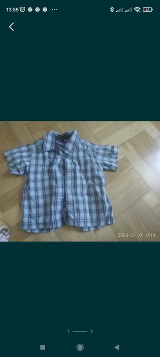 Koszula H&M 92 chłopiec
