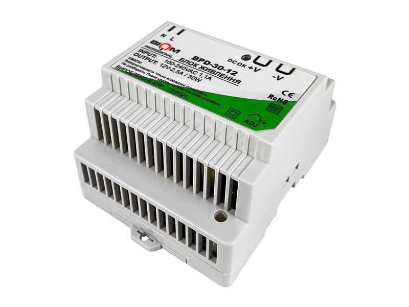 Блоки живлення на DIN-рейку