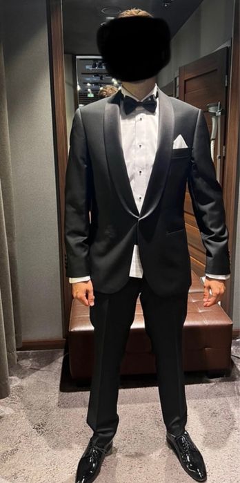 Smoking LANCERTO Super 140’s – wełna merino – idealny – 170/96/82