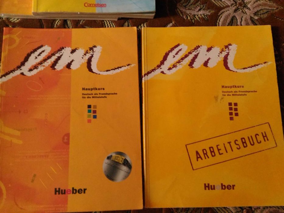 Немецкий язык Hueber DaF 2, Hauptkurs, Cornelsen Pluspunkt