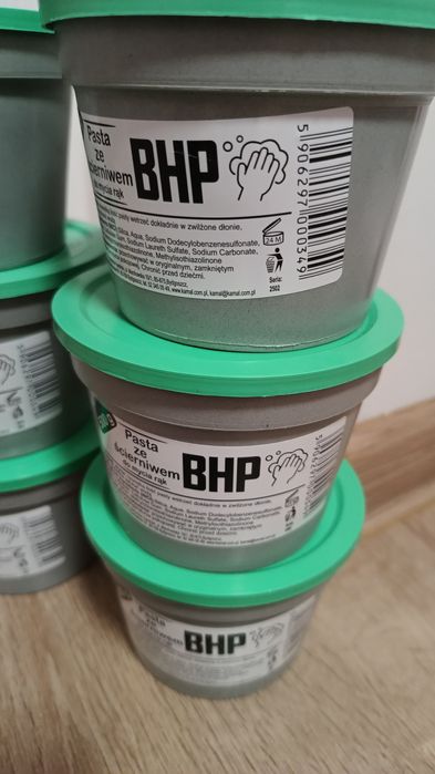 Nowe pasty BHP 5 x 500ml