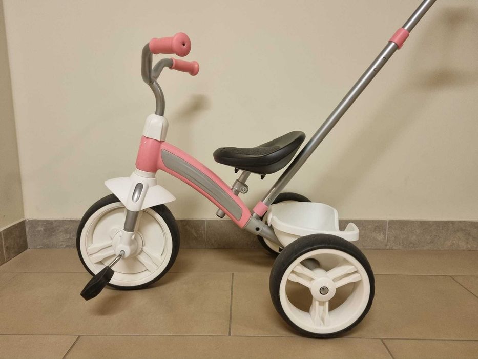 Rowerek trójkołowy Qplay Elite Plus różowy