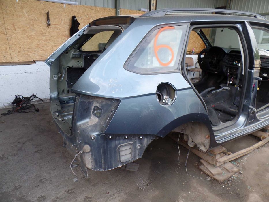 Maj6 Ćwiartka prawa tylna błotnik poszycie skoda fabia III 21r kombi wysyłka