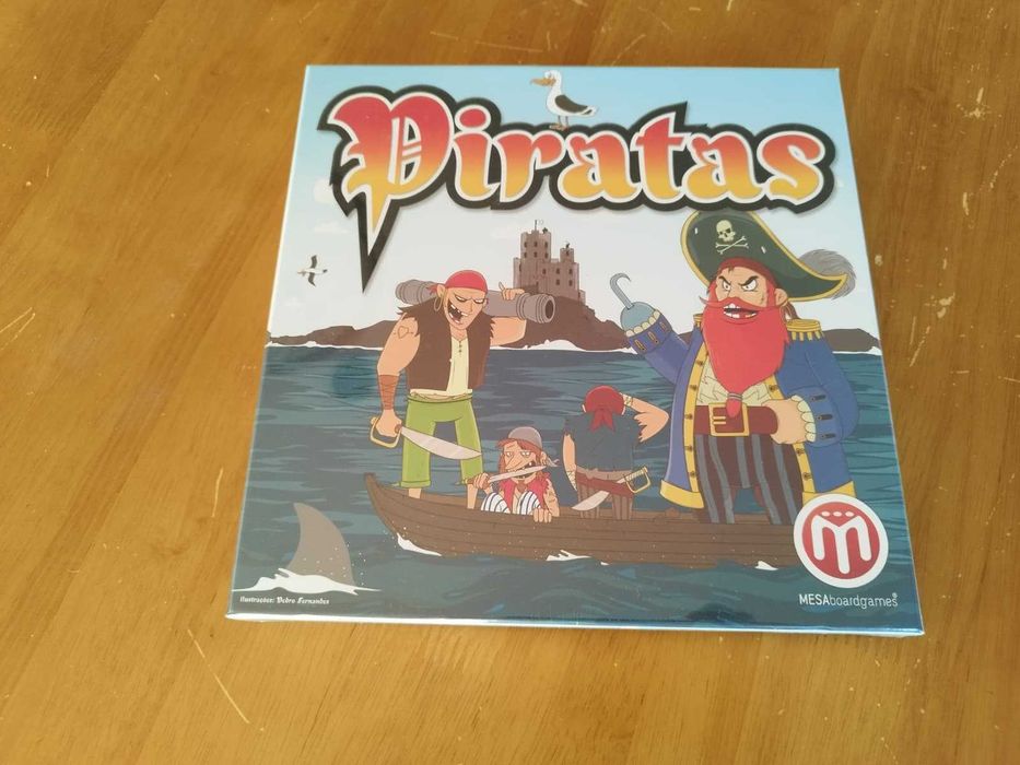 Jogo de Tabuleiro Piratas (Mebo Games)