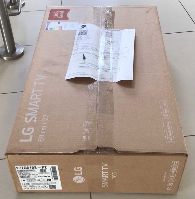 TV LG 27TQ615S Full HD Smart, completamente nova
