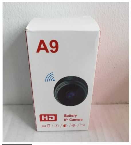 mini kamera IP z własnym zasilaniem na kartę pamięci.