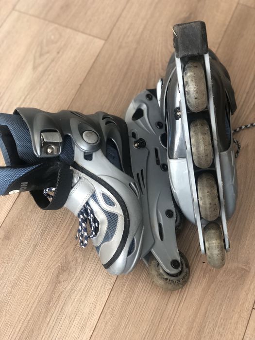 Роликові ковзани ACTION, 34-37  розмір, регульовані. Ролики дитячі.