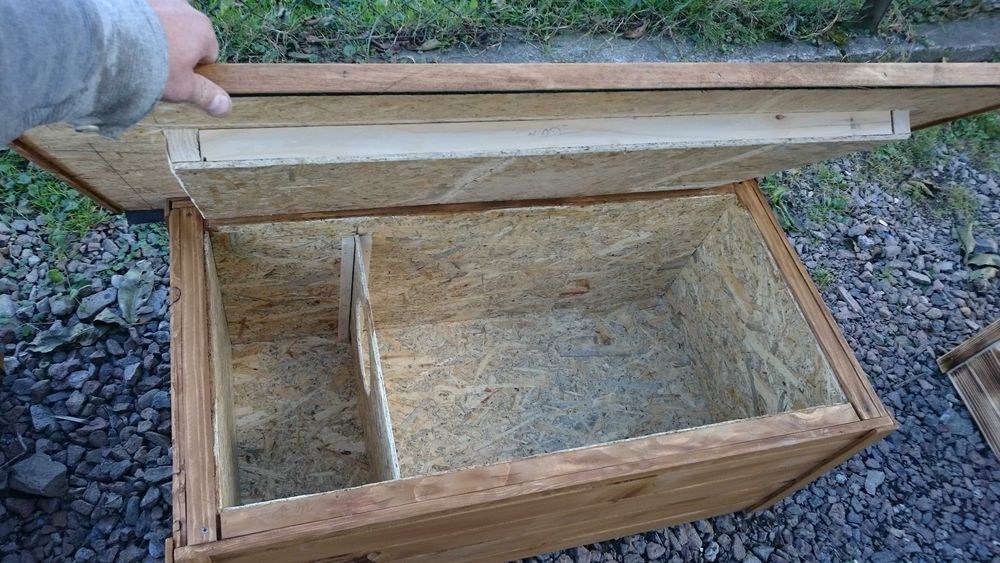 OCIEPLENIE 3 CM Domek Buda dla Kota Psa z Przedsionkiem