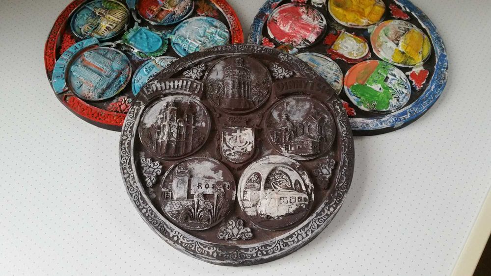 Панно-тарелка Винница, Днепр