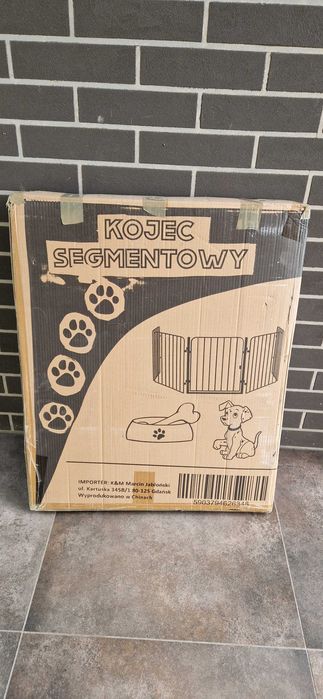 Kojec dla psa segmentowy