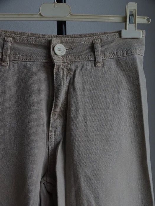 Calças de ganga beje criança ZARA