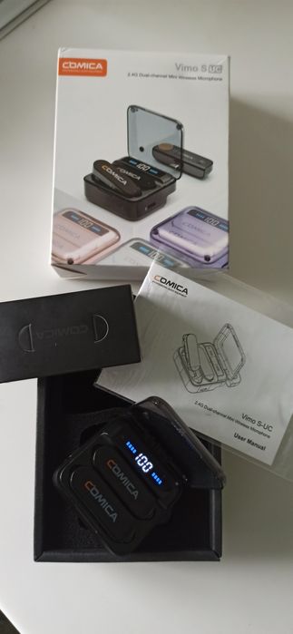 COMICA VimoS-UC.   Петличні мікрофони.