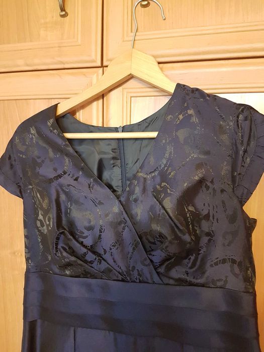 Garsonka sukienka weselna plus żakiet rozmiar 42