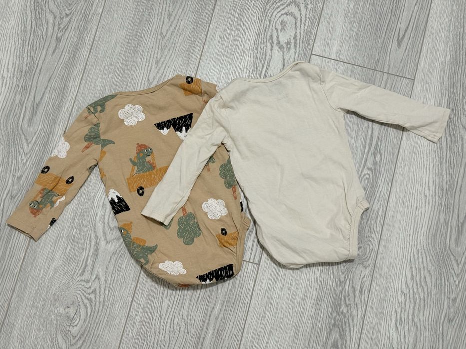 Набір боді Sinsay з довгим рукавом 2 штуки 74 розмір