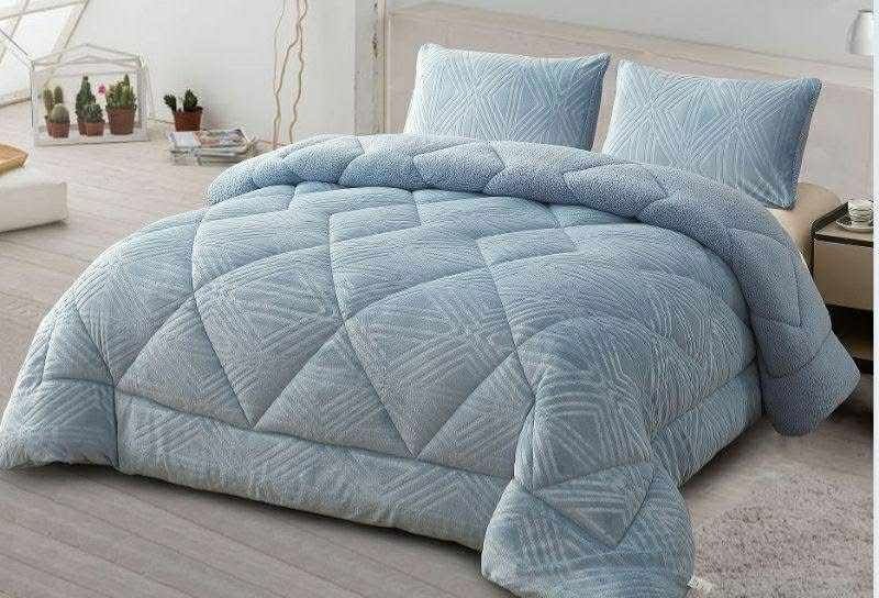 Edredão borrego (inclui fronhas almofadas)