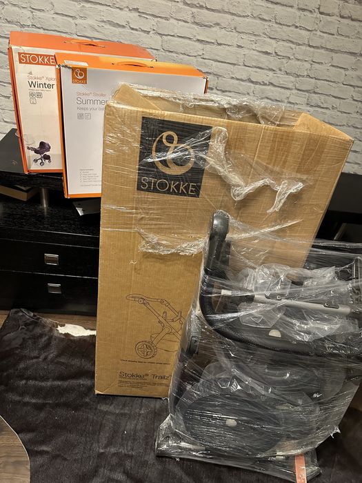 Супер коляска Stokke trailz 2в1 з аксесуарами