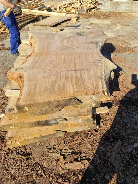 Blat drewniany monolit dąb jesion drzewo stół wood loft