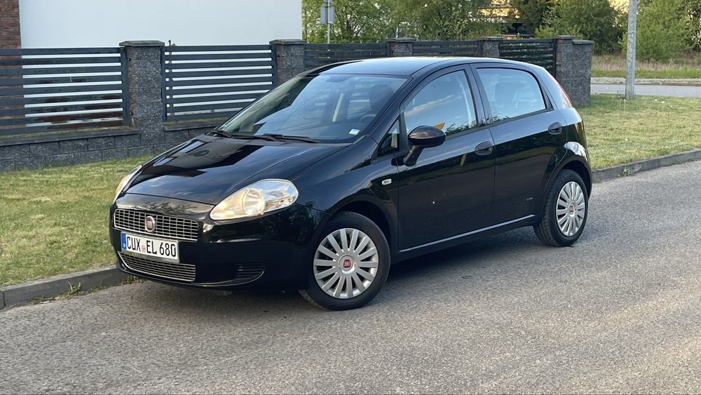 FIAT GRANDE PUNTO 1.4 8V 9r Klima Elektryka OPŁACONY z Niemiec