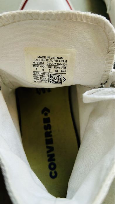 All Star em bota. Tamanho 40