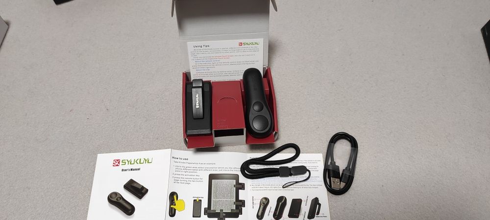 Пульт для перевертання сторінок SYUKUYU