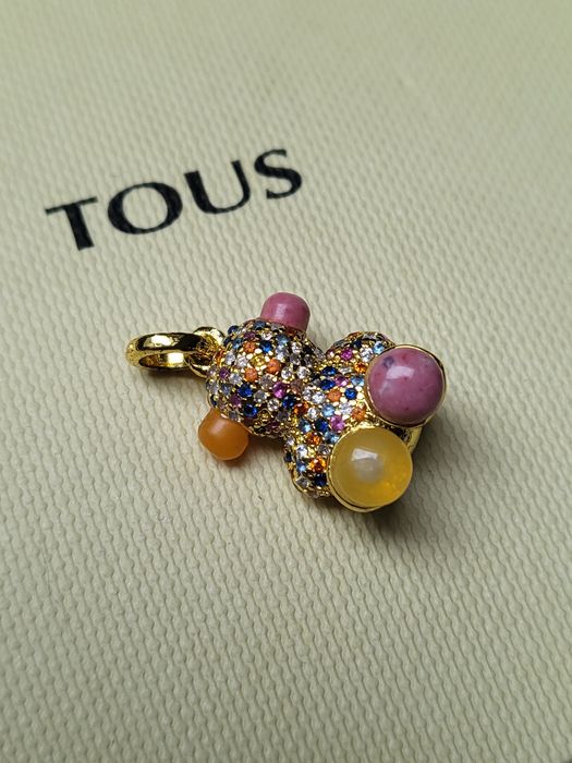 Zawieszka Tous pozlacana