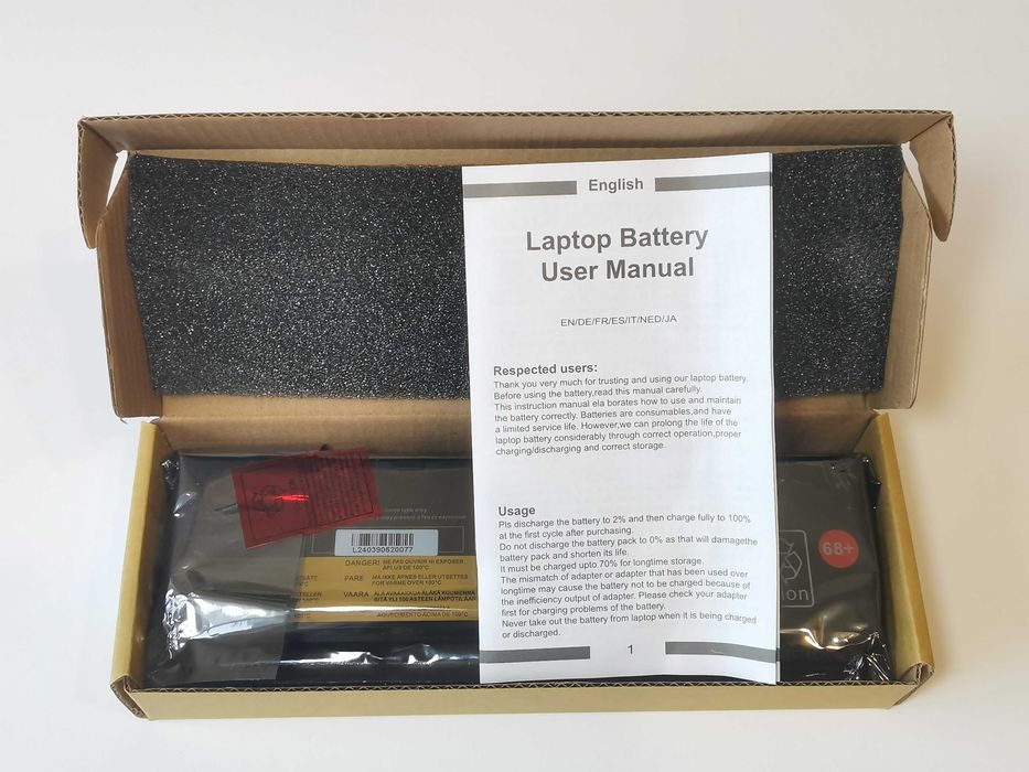 Батарея Lenovo ThinkPad X240 68+