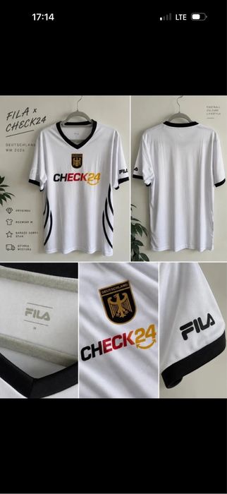 Fila x Check 24 deutschland wm 2026 koszulka pilkarska M