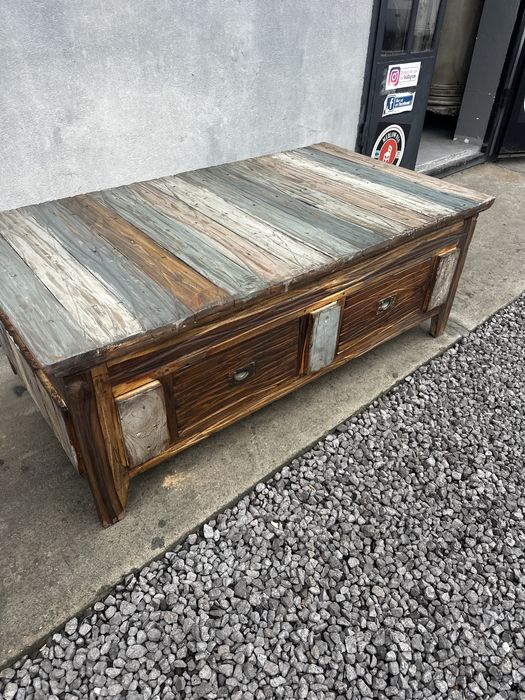 Meblownia ława stare dechy