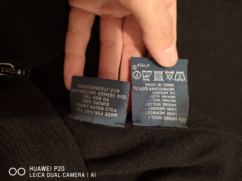 Sweter  merino polo Ralph Lauren meski