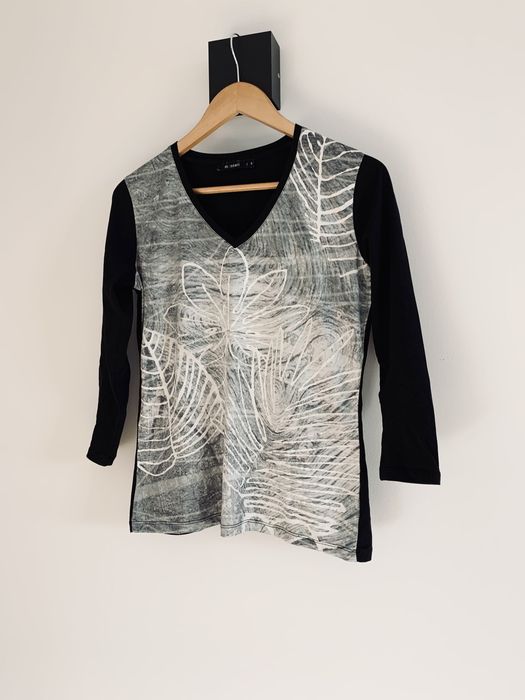 Bluzka wzory nadruk basic Monnari