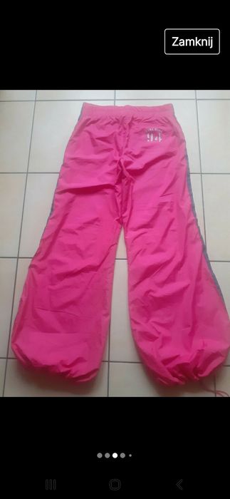 Spodnie dresowe dzwony roz.M Reporter