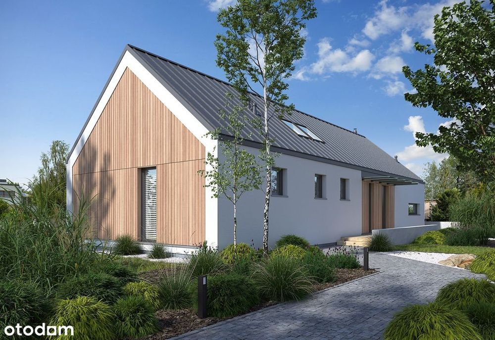 Dom wolnostojący 150 m2 - Nowoczesna Stodoła