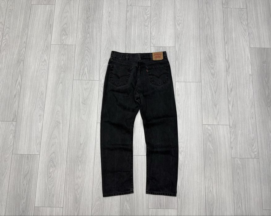 Джинси Levis 505 36х32 чорні класичні джинсы левайс levi's черные