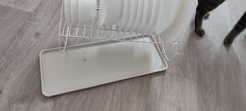 Сушилка для посуды одноярусная мет