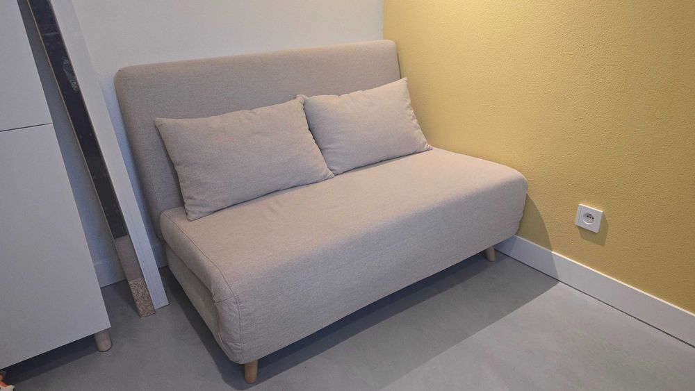 Sofa rozkładana SKLUM Elen 2-osobowa + opcja materac topper MEMO