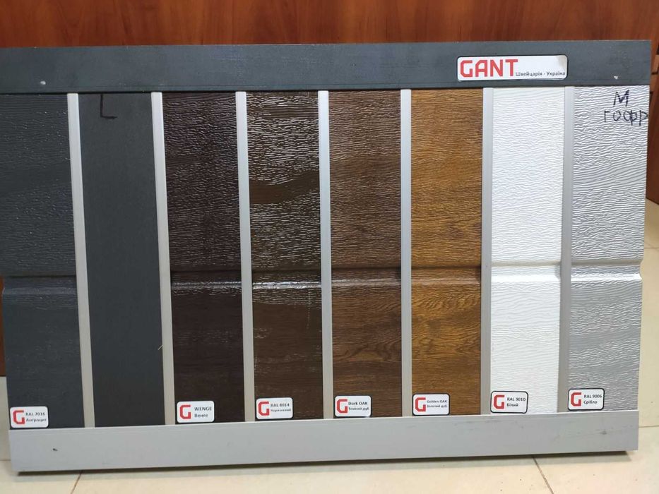 Сендвич панели для откатных, секционных ворот и калиток.