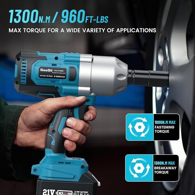 Chave de impacto 1300Nm NOVO