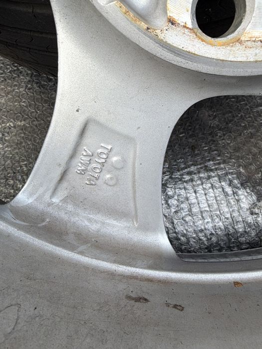 Felgi Aluminiowe TOYOTA CHR 5x114.3 ET45 6.5x17” CZUJNIKI TPMS idealne