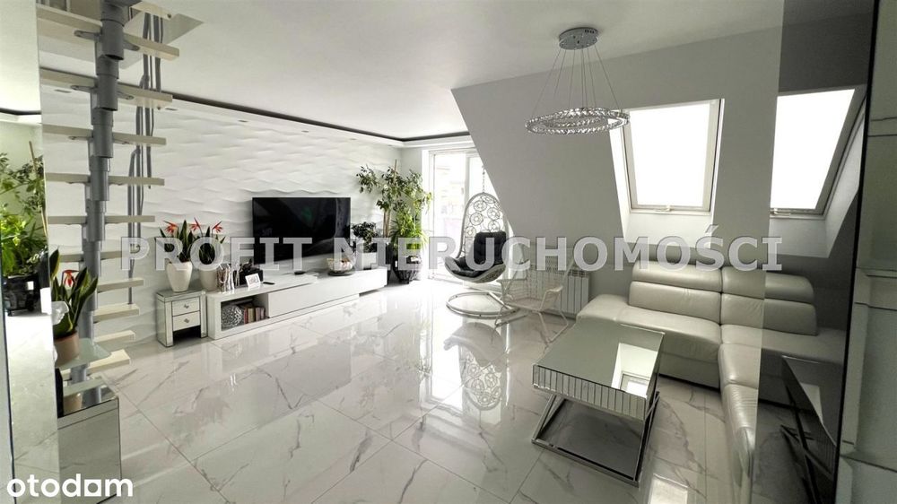 Atrakcyjny, dwupoziomowy apartament