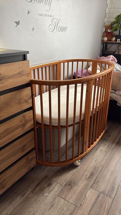 Łóżeczko stokke z materacem stokke sleepi 120