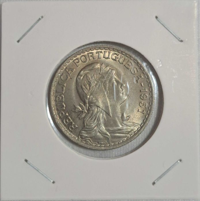Moeda 1$00 1951 UNC