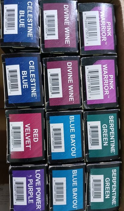 Tintas Manic Panic e Directions