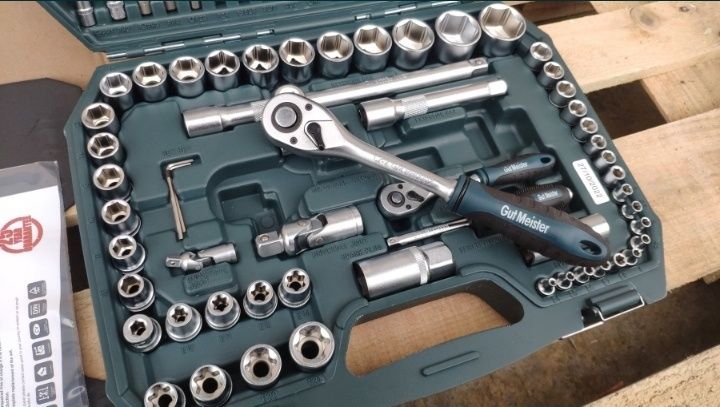 Набір інструментів Gut Meister 108шт набор инструментов ключей головок