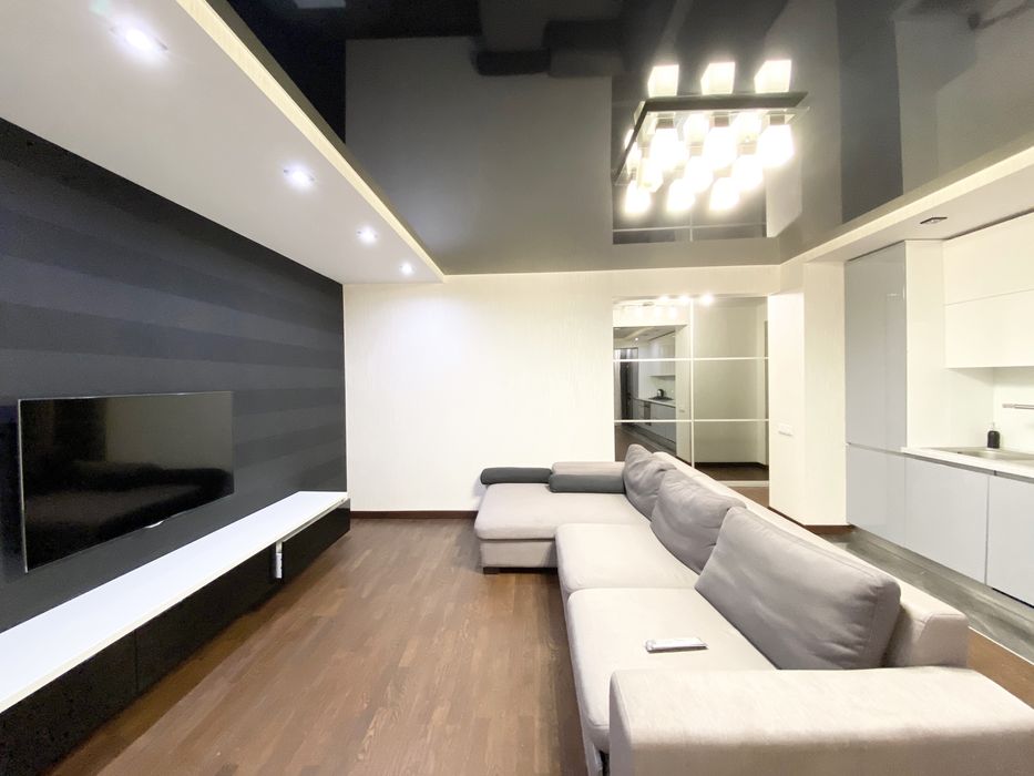 Люкс в центре, вид на Днепр