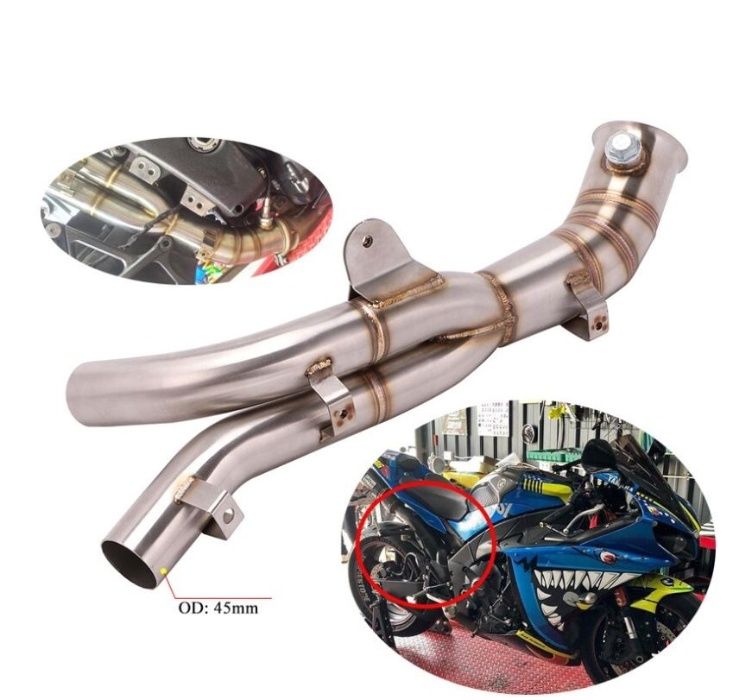Wydech Decat Yamaha R1 RN22 Dekat 09-14r Kolektory Akrapovic Yoshimura