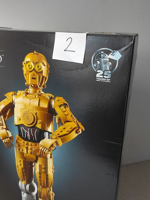 Lego star wars 75398 C-3PO лего зоряні війни дроїд робот