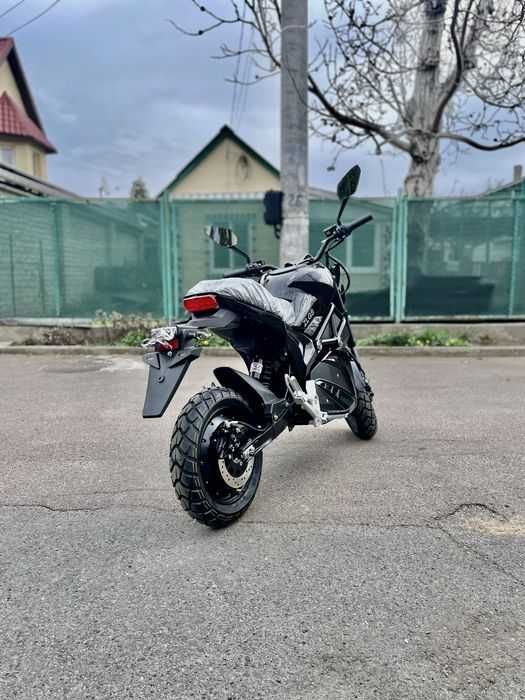 Електробайк PYTHON 2800Wt Права не треба Электро мотоцикл 2800W Black