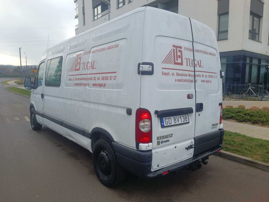 Renault master 2.5 diesel brygatówka 7