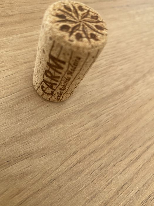 Rolhas de cortiça do vinho Carm (125)