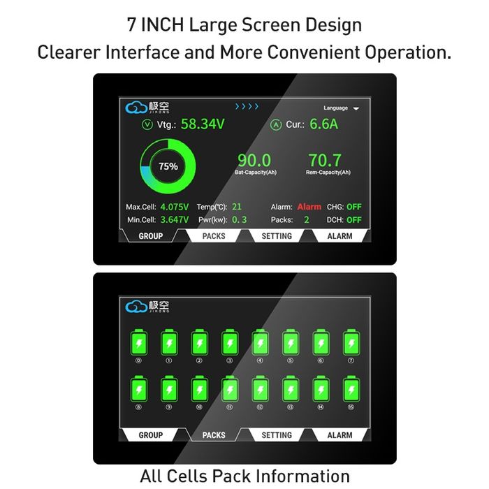 Монитор сенсорный Jikong 7"